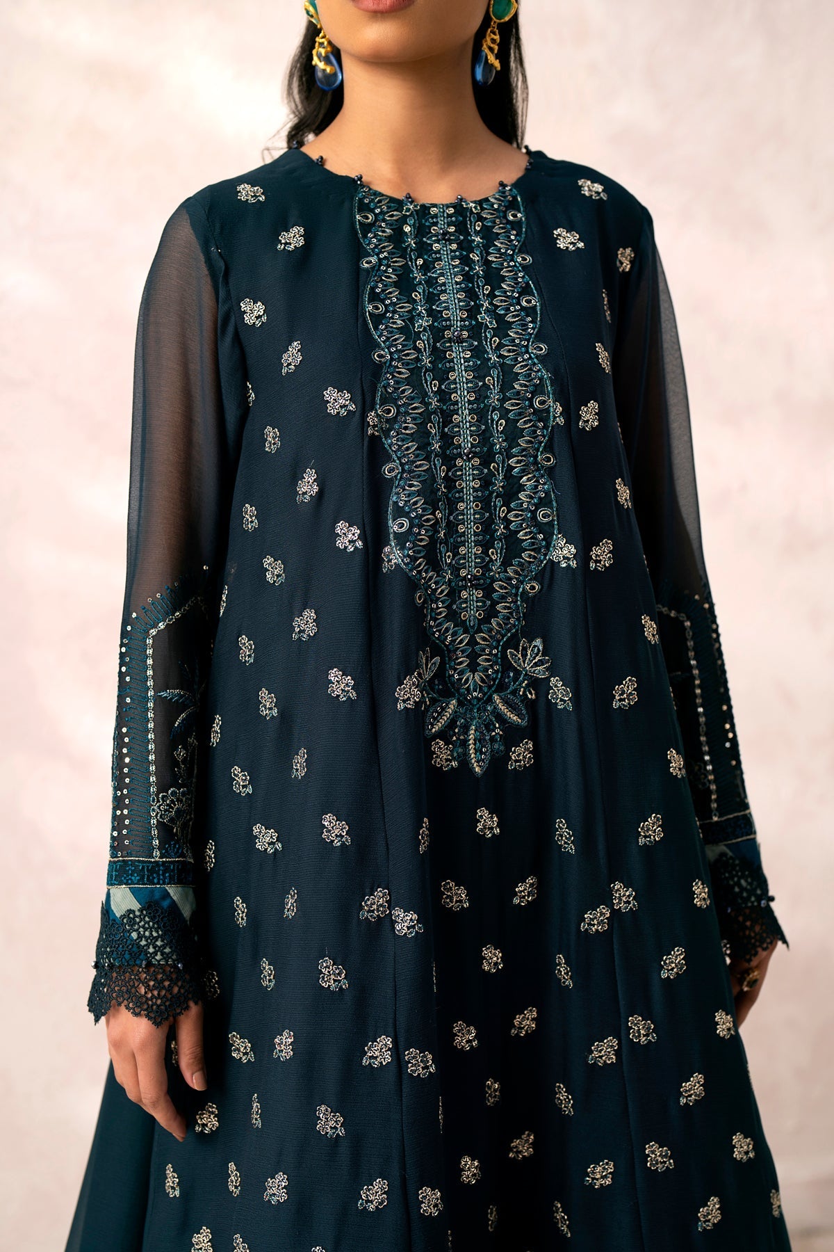 Xenia Formals | Ready to Wear Dresses | ZAHBIA by Xenia Formals - Designer Dress - Type: Ladies Clothes - Available at Libayah - 100% Original
