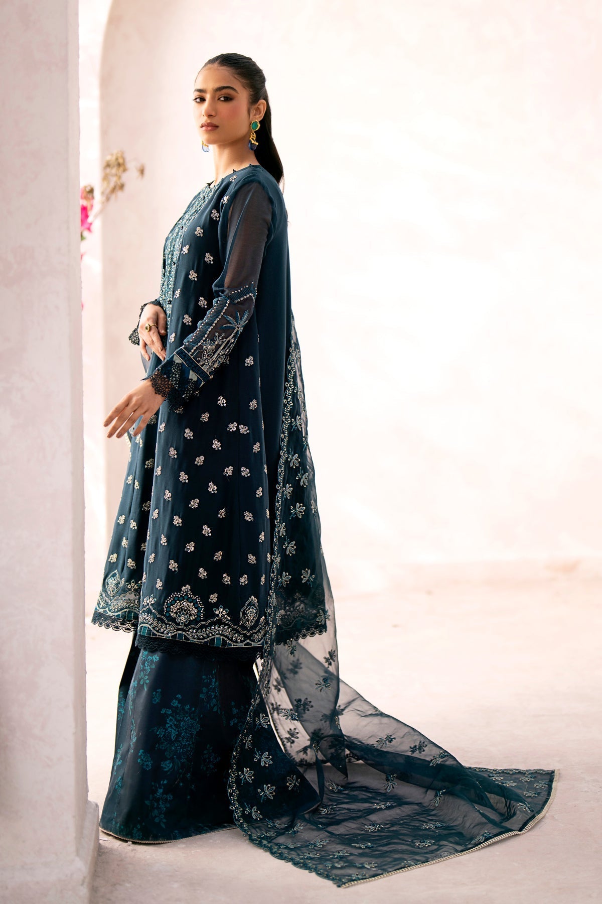 Xenia Formals | Ready to Wear Dresses | ZAHBIA by Xenia Formals - Designer Dress - Type: Ladies Clothes - Available at Libayah - 100% Original