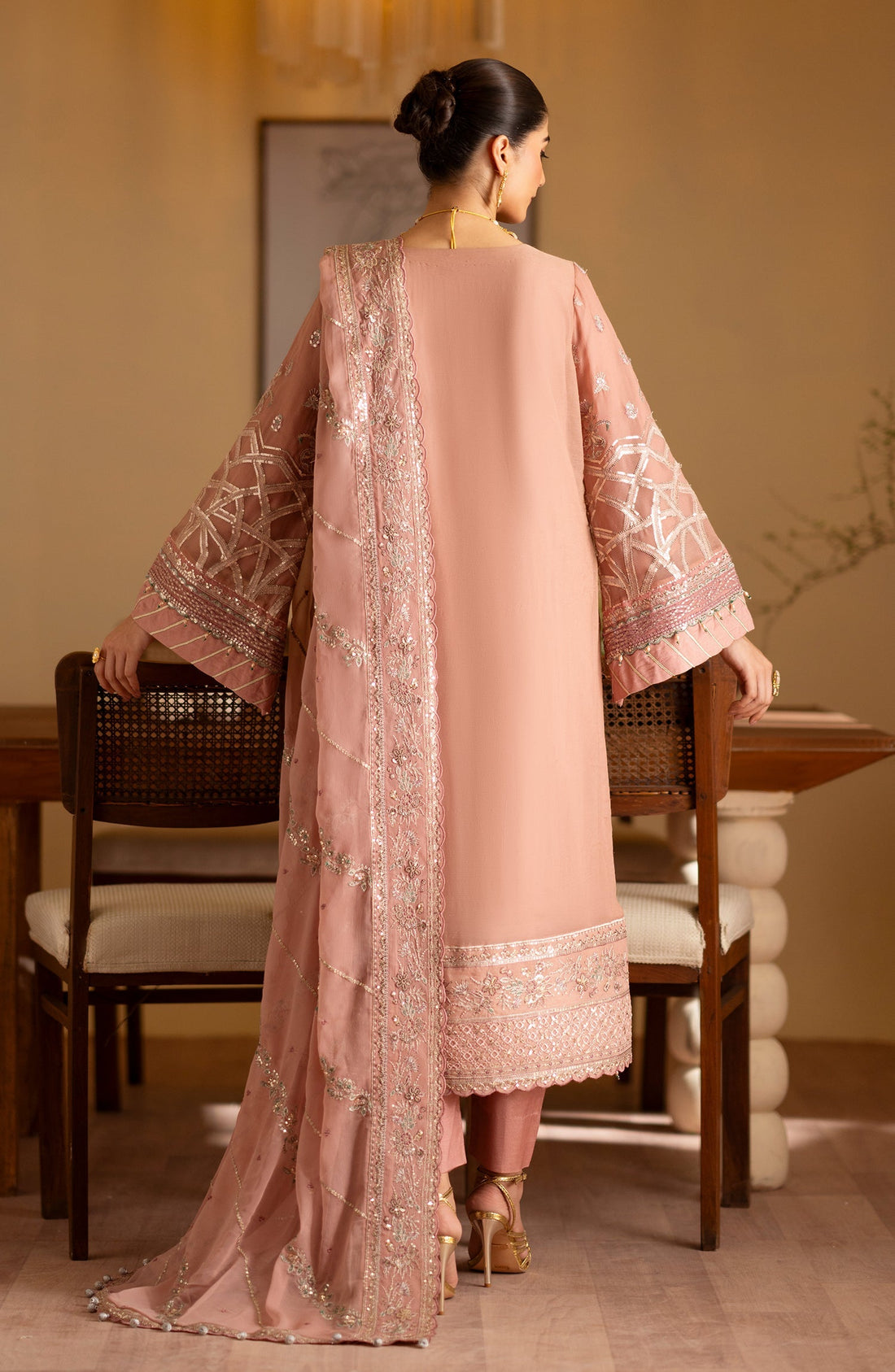 Emaan Adeel | Romansiyyah Luxury Formals 24 | Saleha by Emaan Adeel - Designer Dress - Type: Formal - Available at Libayah - 100% Original