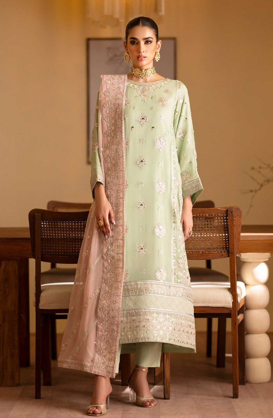 Emaan Adeel | Romansiyyah Luxury Formals 24 | Najmeh by Emaan Adeel - Designer Dress - Type: Formal - Available at Libayah - 100% Original