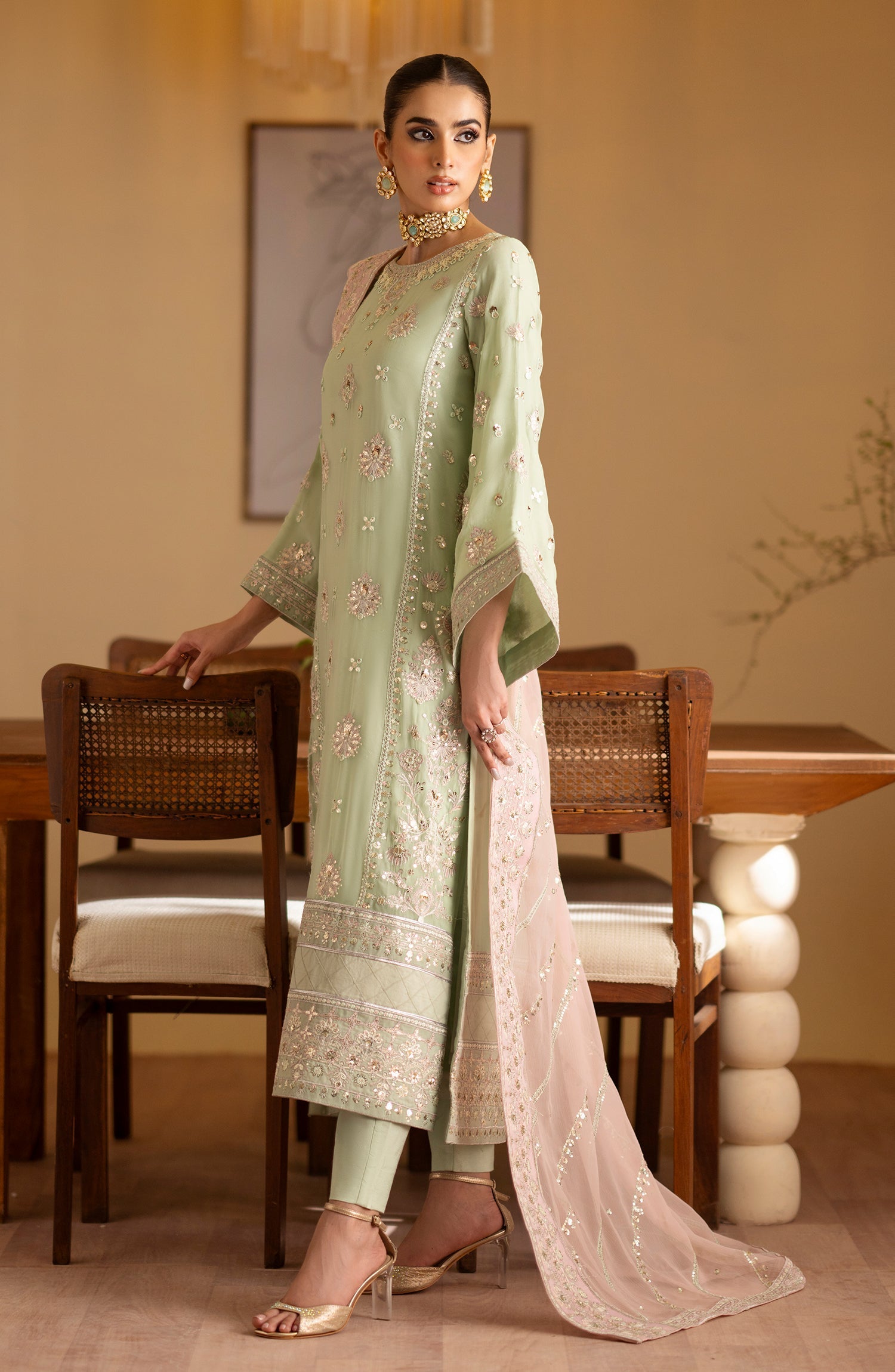 Emaan Adeel | Romansiyyah Luxury Formals 24 | Najmeh by Emaan Adeel - Designer Dress - Type: Formal - Available at Libayah - 100% Original