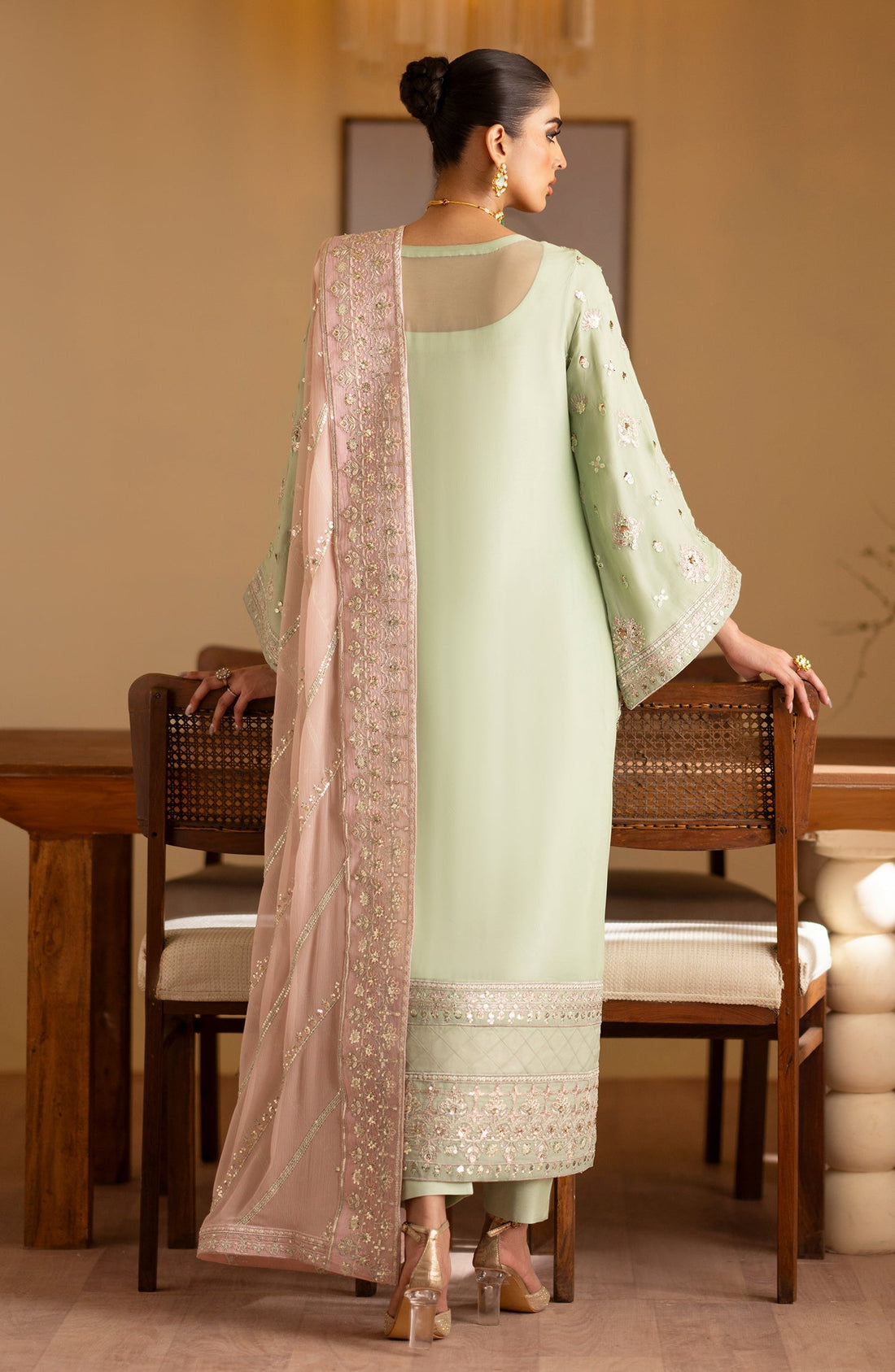 Emaan Adeel | Romansiyyah Luxury Formals 24 | Najmeh by Emaan Adeel - Designer Dress - Type: Formal - Available at Libayah - 100% Original