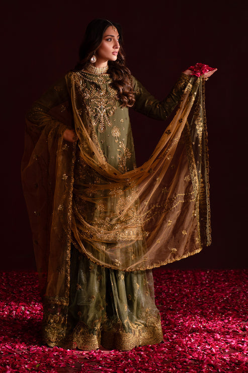 Emaan Adeel | Nooresha Formals 25 | Sunoora by Emaan Adeel - Designer Dress - Type: Ladies Clothes - Available at Libayah - 100% Original
