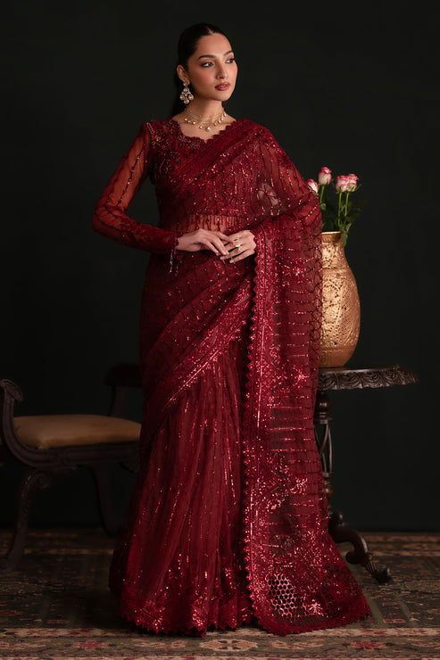Emaan Adeel | Nooresha Formals 25 | Lalish by Emaan Adeel - Designer Dress - Type: Ladies Clothes - Available at Libayah - 100% Original