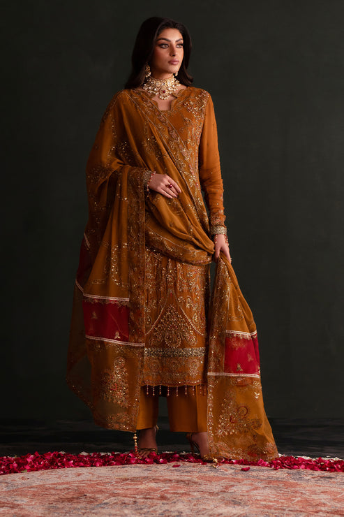 Emaan Adeel | Nooresha Formals 25 | Zarang by Emaan Adeel - Designer Dress - Type: Ladies Clothes - Available at Libayah - 100% Original
