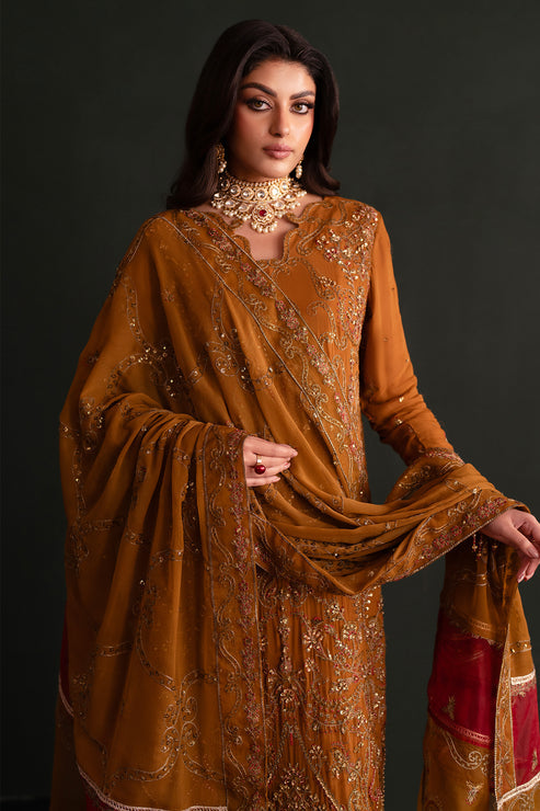Emaan Adeel | Nooresha Formals 25 | Zarang by Emaan Adeel - Designer Dress - Type: Ladies Clothes - Available at Libayah - 100% Original