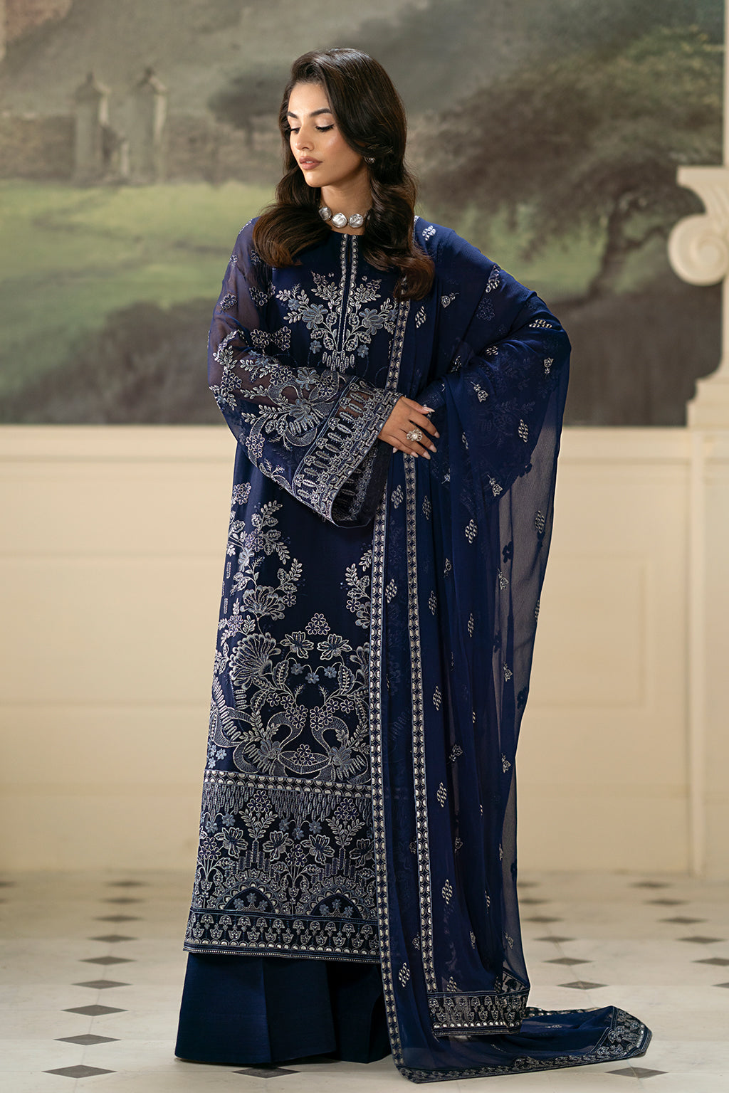 Flossie | Mehrbano by Kuch Khas | NILAN by Flossie - Designer Dress - Type: Formal - Available at Libayah - 100% Original