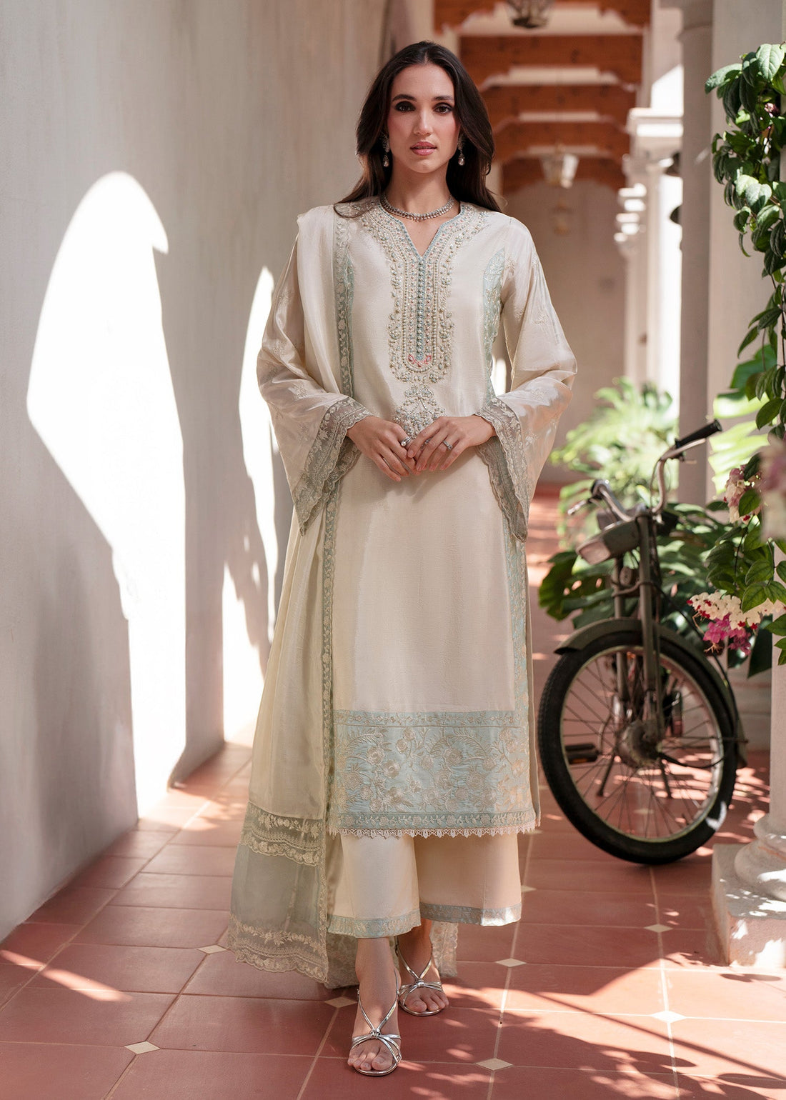 Mehak Yaqoob | Marvi Festives | Luna by Mehak Yaqoob - Designer Dress - Type: Ladies Clothes - Available at Libayah - 100% Original
