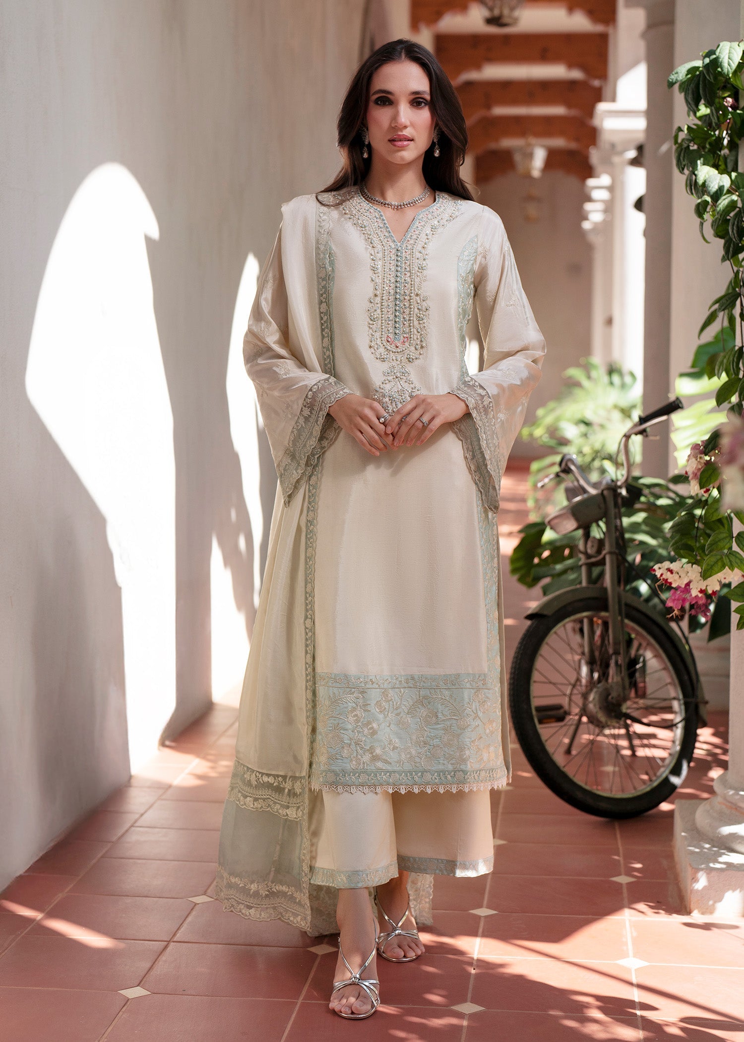 Mehak Yaqoob | Marvi Festives | Luna by Mehak Yaqoob - Designer Dress - Type: Ladies Clothes - Available at Libayah - 100% Original
