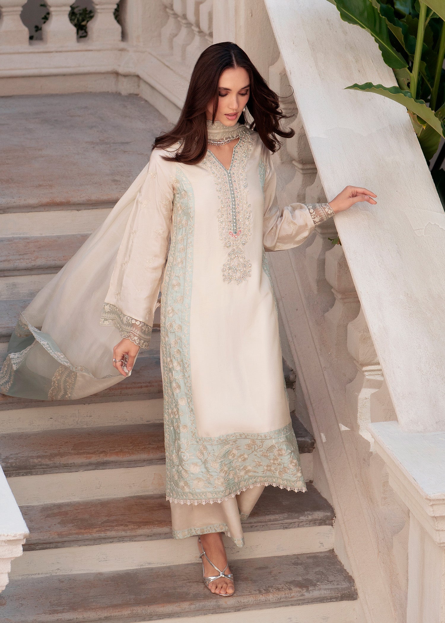 Mehak Yaqoob | Marvi Festives | Luna by Mehak Yaqoob - Designer Dress - Type: Ladies Clothes - Available at Libayah - 100% Original