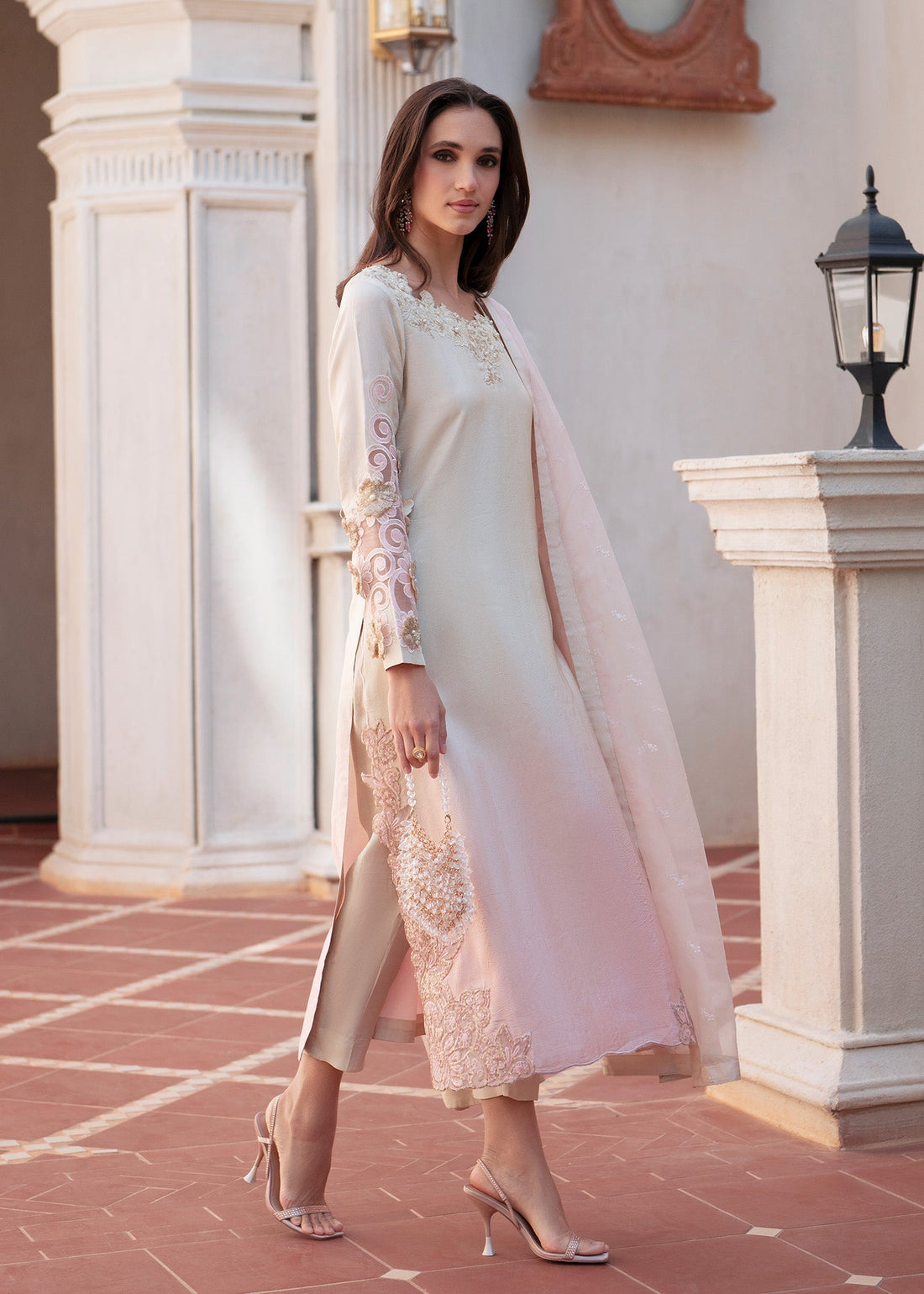 Mehak Yaqoob | Marvi Festives | Mila by Mehak Yaqoob - Designer Dress - Type: Ladies Clothes - Available at Libayah - 100% Original