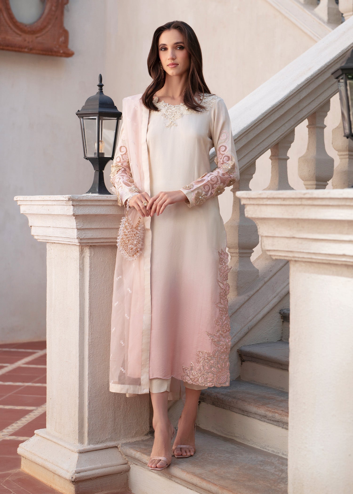 Mehak Yaqoob | Marvi Festives | Mila by Mehak Yaqoob - Designer Dress - Type: Ladies Clothes - Available at Libayah - 100% Original