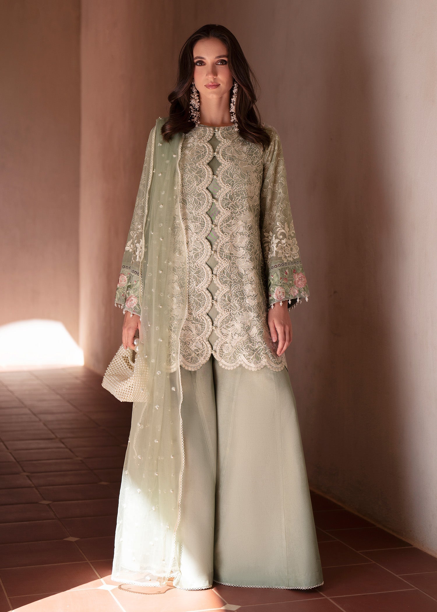 Mehak Yaqoob | Marvi Festives | Eva by Mehak Yaqoob - Designer Dress - Type: Ladies Clothes - Available at Libayah - 100% Original