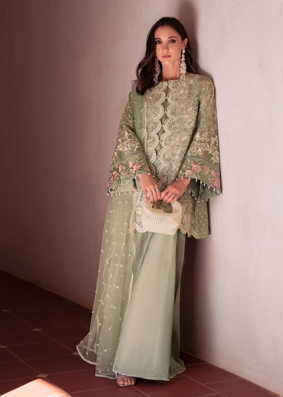 Mehak Yaqoob | Marvi Festives | Eva by Mehak Yaqoob - Designer Dress - Type: Ladies Clothes - Available at Libayah - 100% Original