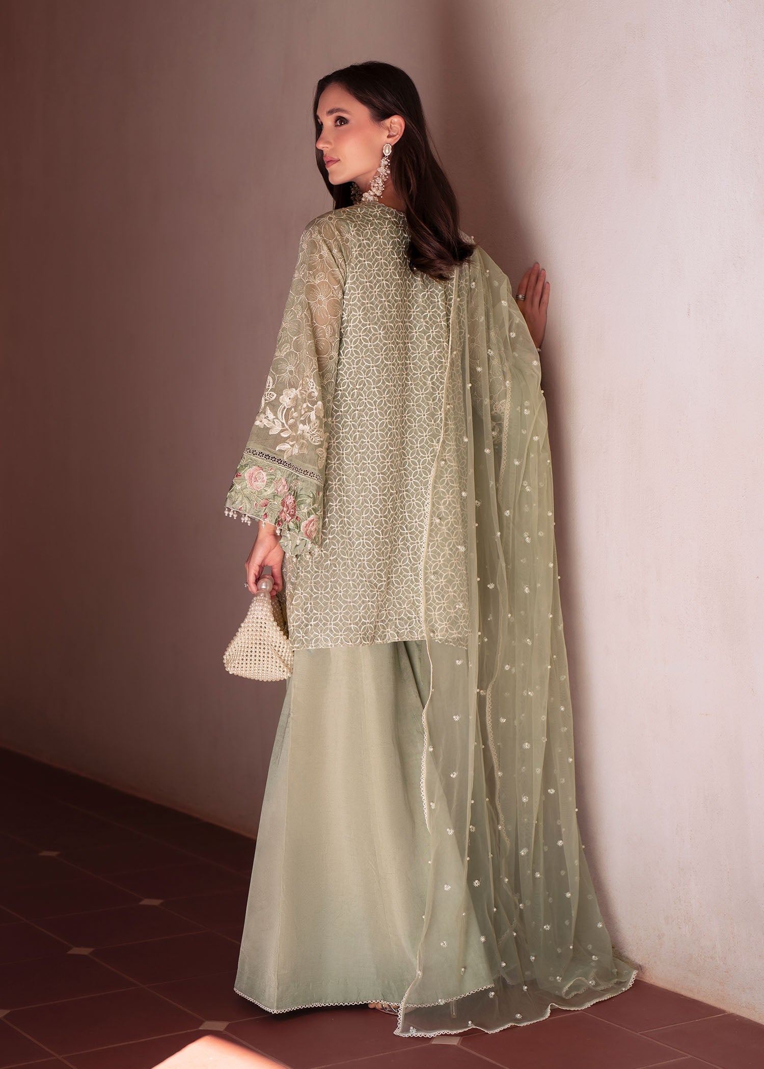 Mehak Yaqoob | Marvi Festives | Eva by Mehak Yaqoob - Designer Dress - Type: Ladies Clothes - Available at Libayah - 100% Original