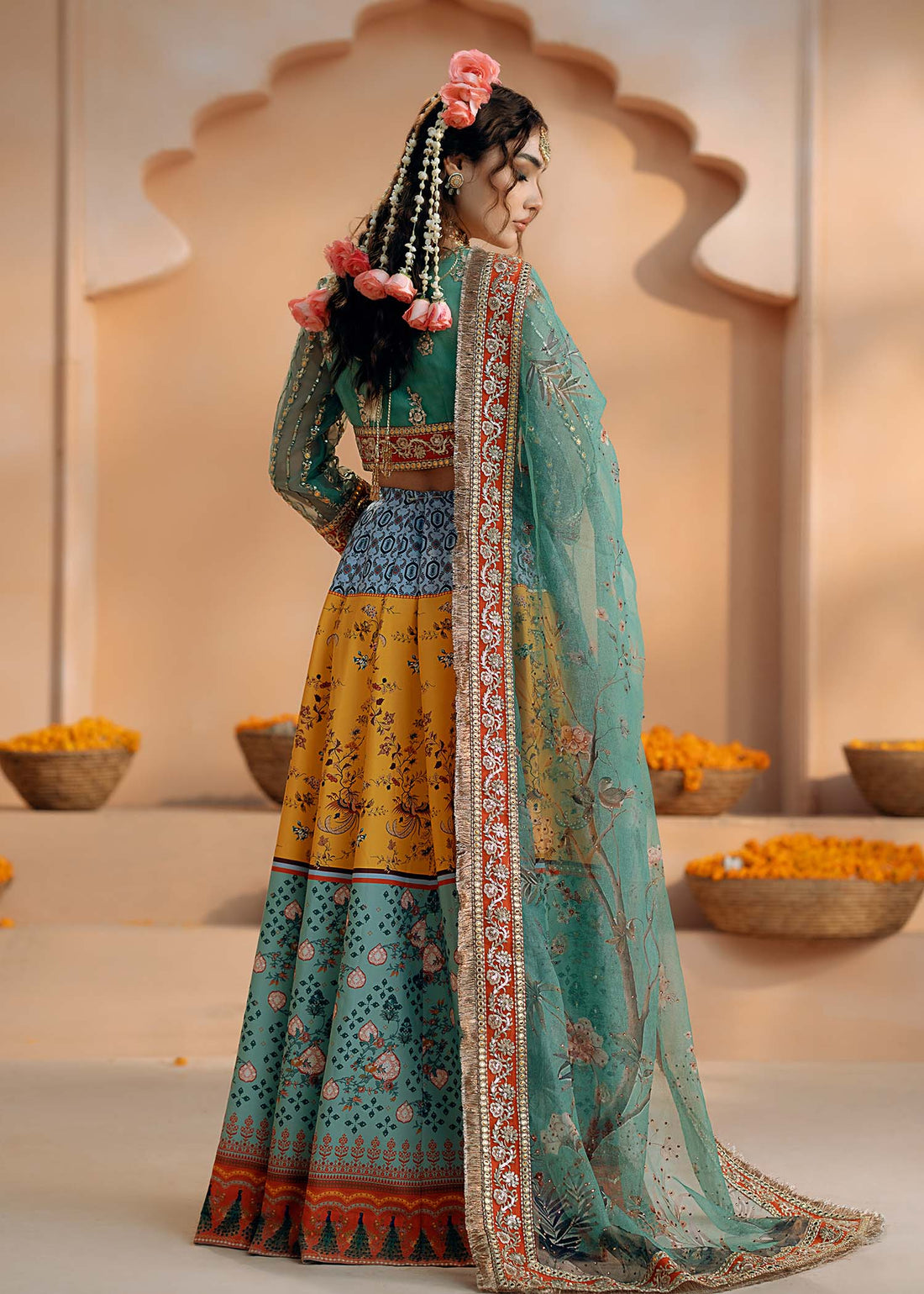 Fozia Khalid | Chamakh Dhamakh Wedding Festivity | Shagun by Fozia Khalid - Designer Dress - Type: Ladies Clothes - Available at Libayah - 100% Original