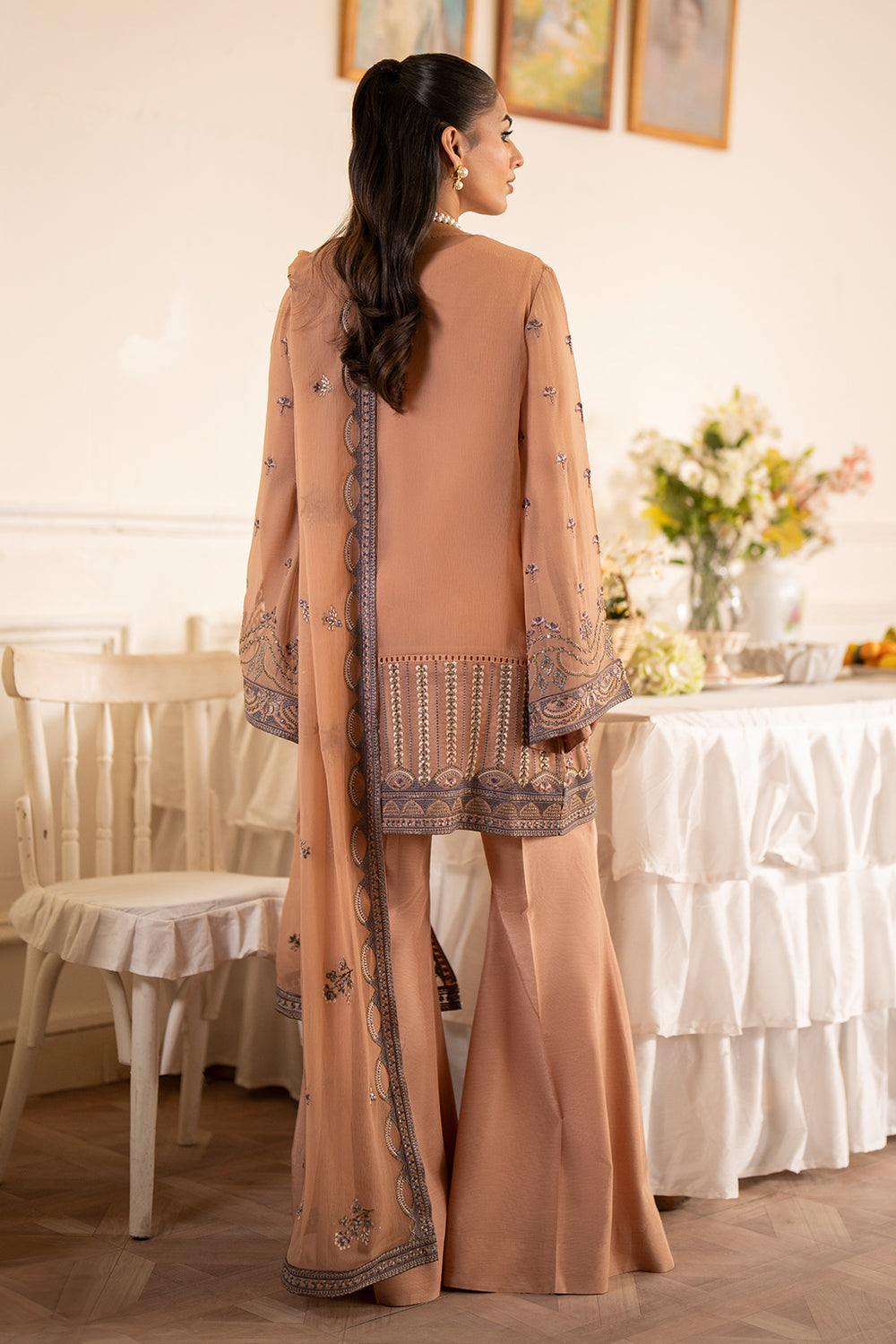 Flossie | Mehrbano by Kuch Khas | ALMA-B by Flossie - Designer Dress - Type: Formal - Available at Libayah - 100% Original