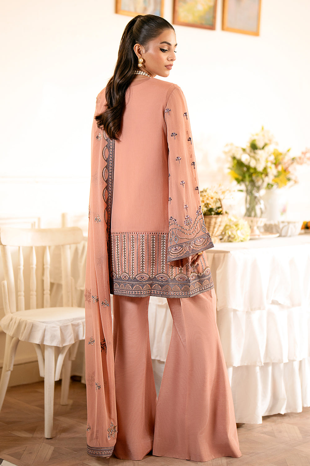 Flossie | Mehrbano by Kuch Khas | ALMA-B by Flossie - Designer Dress - Type: Formal - Available at Libayah - 100% Original
