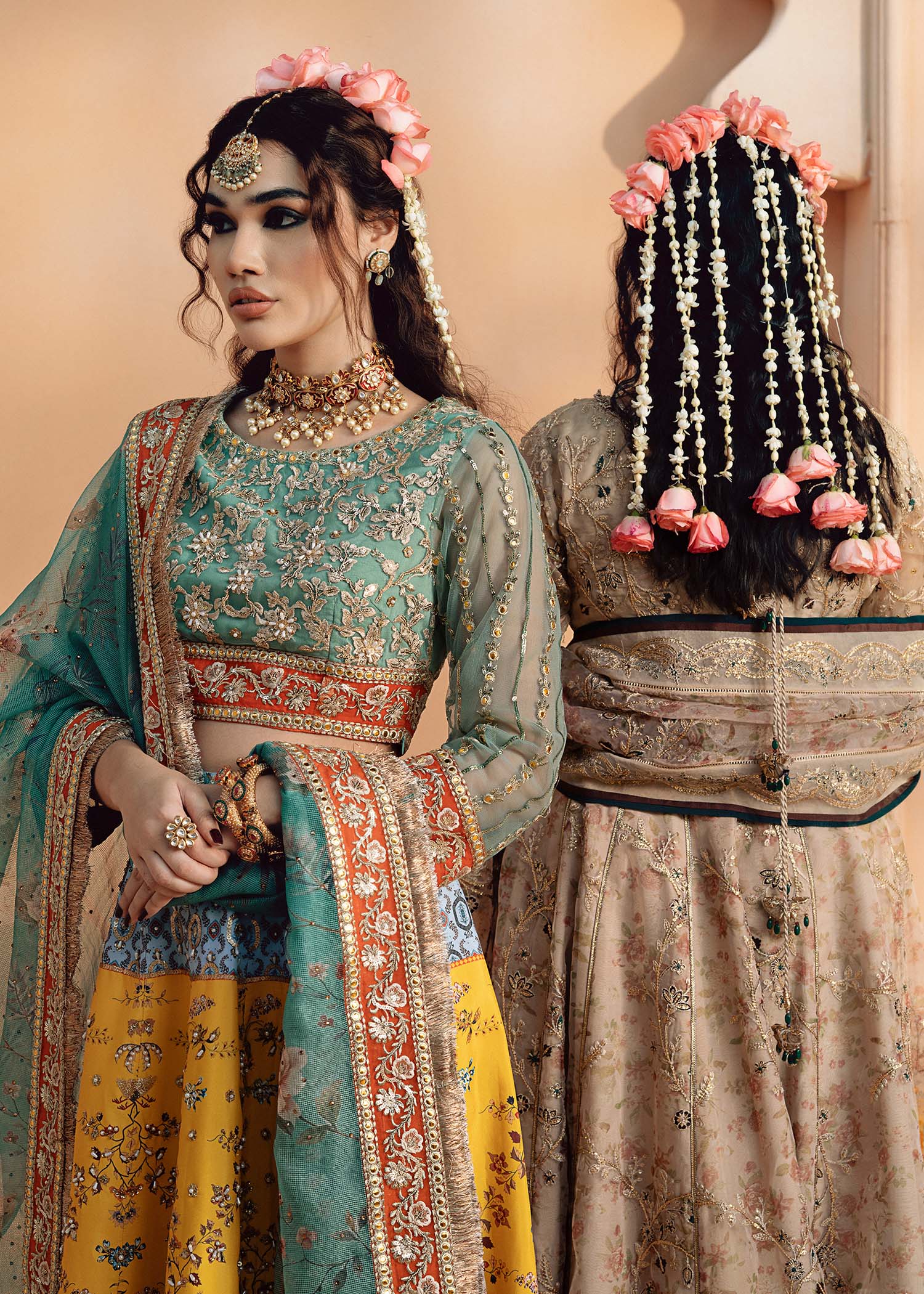Fozia Khalid | Chamakh Dhamakh Wedding Festivity | Shagun by Fozia Khalid - Designer Dress - Type: Ladies Clothes - Available at Libayah - 100% Original