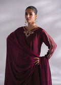 Mehak Yaqoob | Enchante The Luxe Edit | Garnet by Mehak Yaqoob - Designer Dress - Type: Ladies Clothes - Available at Libayah - 100% Original