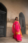 Erum Khan | Mannat Formals | Rangoli by Erum Khan - Designer Dress - Type: Ladies Clothes - Available at Libayah - 100% Original