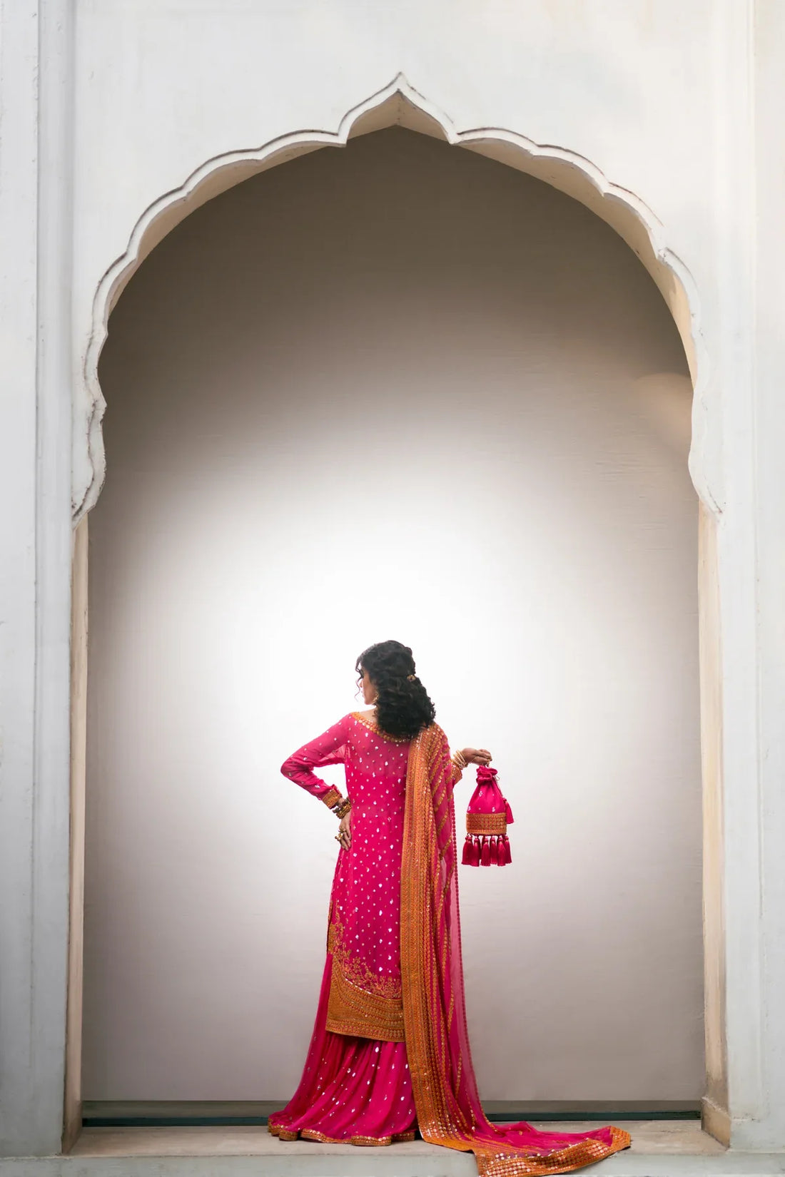 Erum Khan | Mannat Formals | Rangoli by Erum Khan - Designer Dress - Type: Ladies Clothes - Available at Libayah - 100% Original