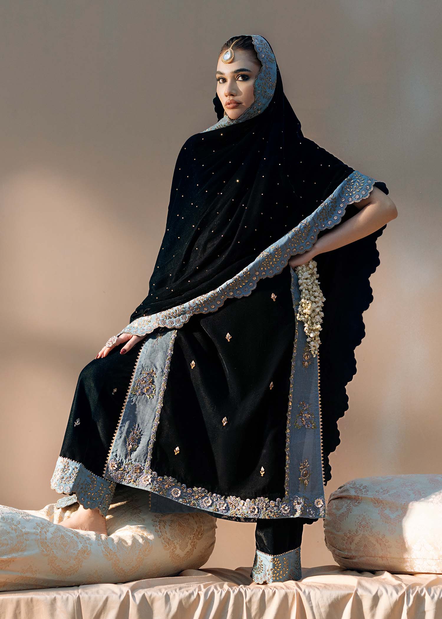 Fozia Khalid | Chamakh Dhamakh Wedding Festivity | Heer by Fozia Khalid - Designer Dress - Type: Ladies Clothes - Available at Libayah - 100% Original