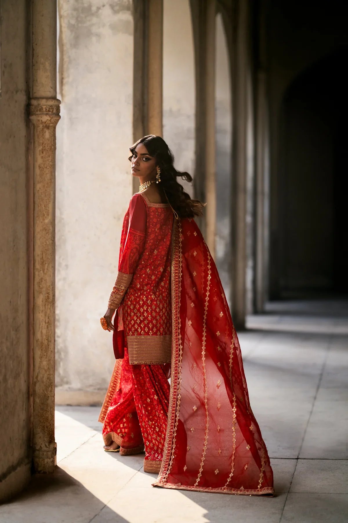 Erum Khan | Mannat Formals | Gulnaar by Erum Khan - Designer Dress - Type: Ladies Clothes - Available at Libayah - 100% Original