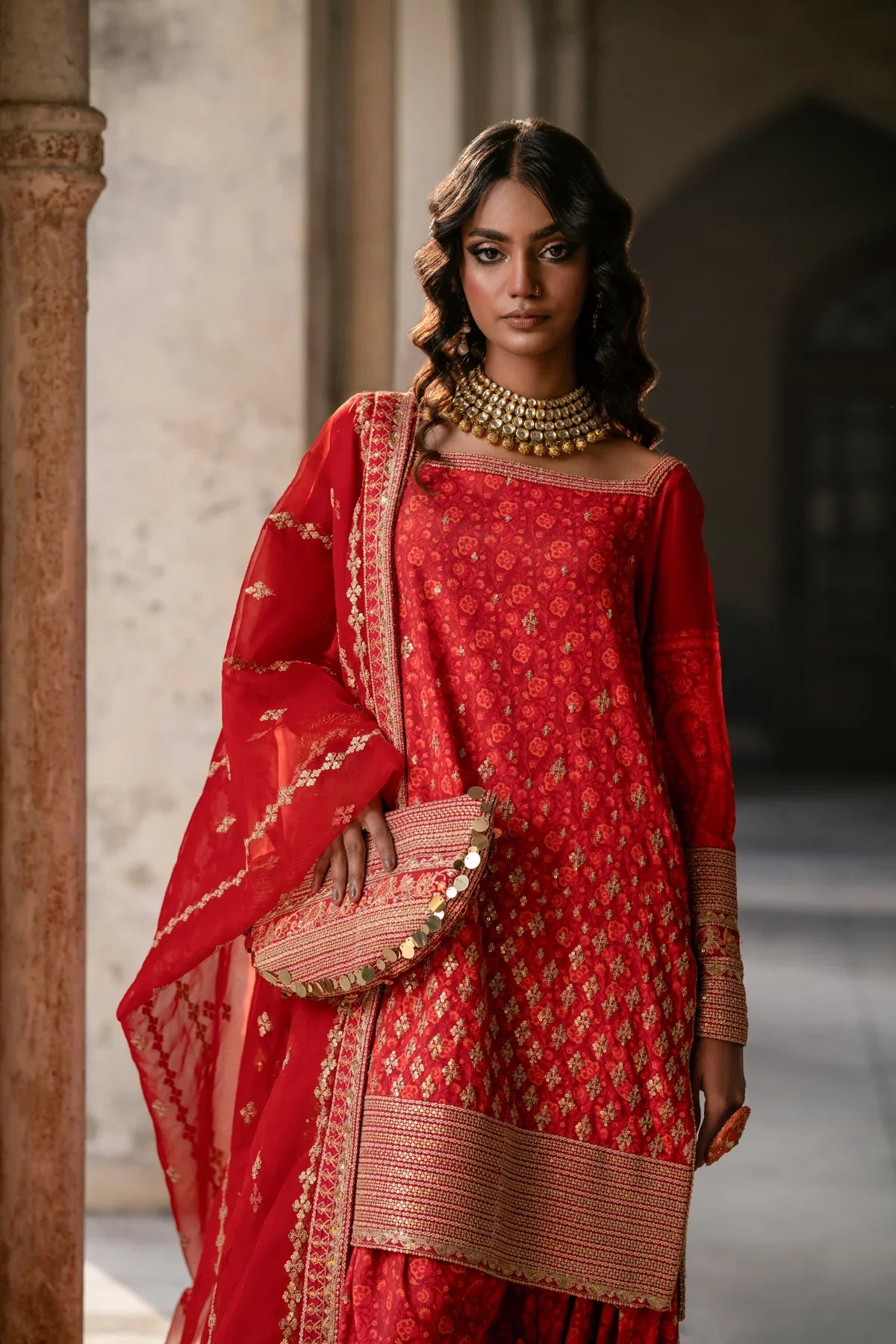 Erum Khan | Mannat Formals | Gulnaar by Erum Khan - Designer Dress - Type: Ladies Clothes - Available at Libayah - 100% Original