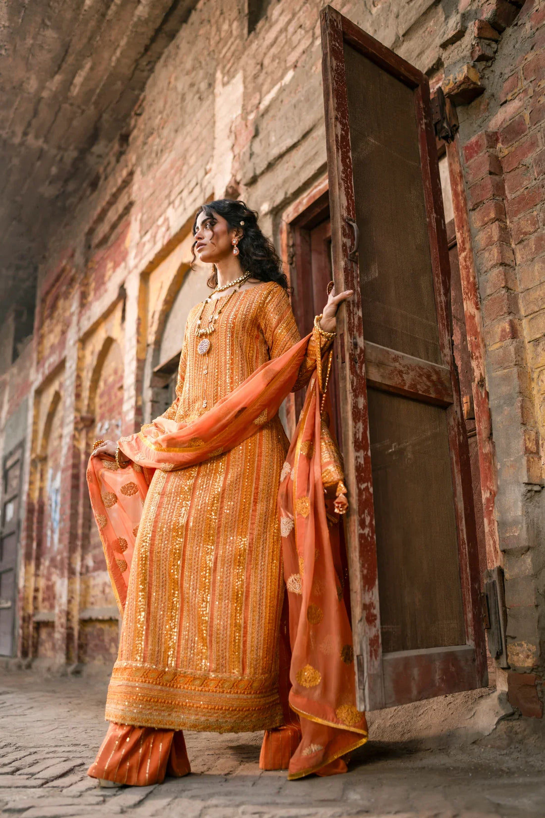 Erum Khan | Mannat Formals | Shamma by Erum Khan - Designer Dress - Type: Ladies Clothes - Available at Libayah - 100% Original