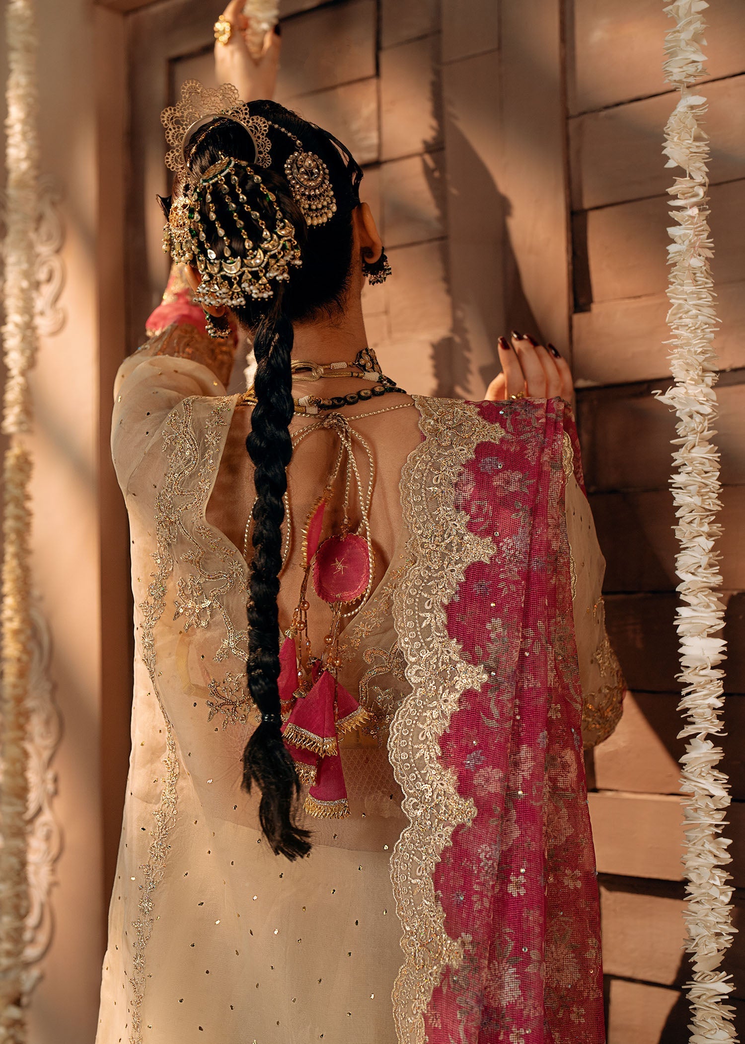 Fozia Khalid | Chamakh Dhamakh Wedding Festivity | Roka by Fozia Khalid - Designer Dress - Type: Ladies Clothes - Available at Libayah - 100% Original