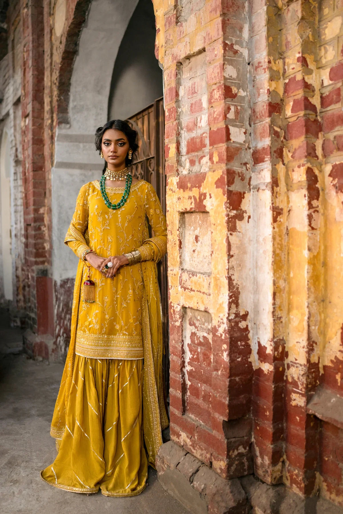 Erum Khan | Mannat Formals | Aatish by Erum khan - Designer Dress - Type: Ladies Clothes - Available at Libayah - 100% Original