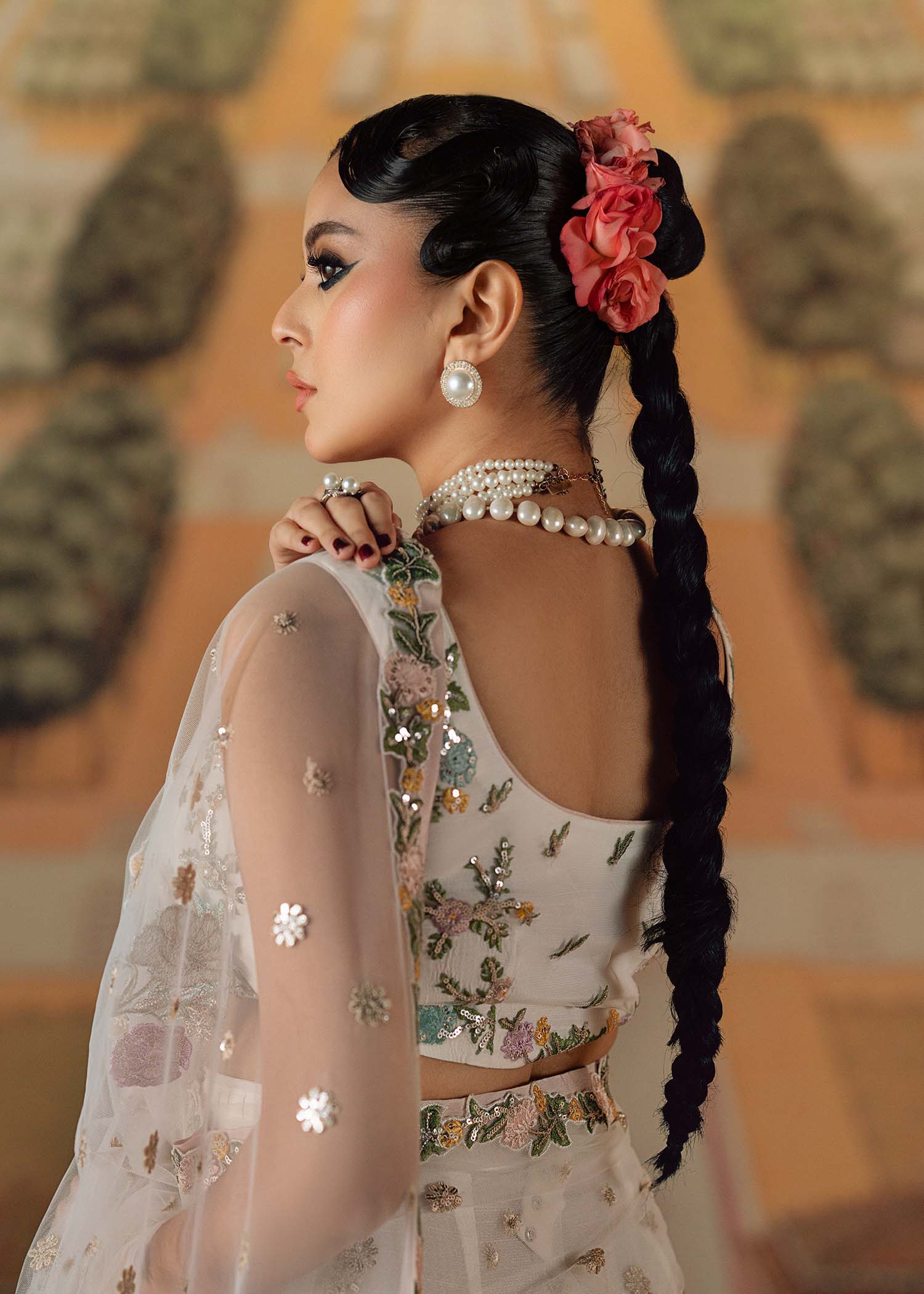 Fozia Khalid | Chamakh Dhamakh Wedding Festivity | Mu dikhai by Fozia Khalid - Designer Dress - Type: Ladies Clothes - Available at Libayah - 100% Original