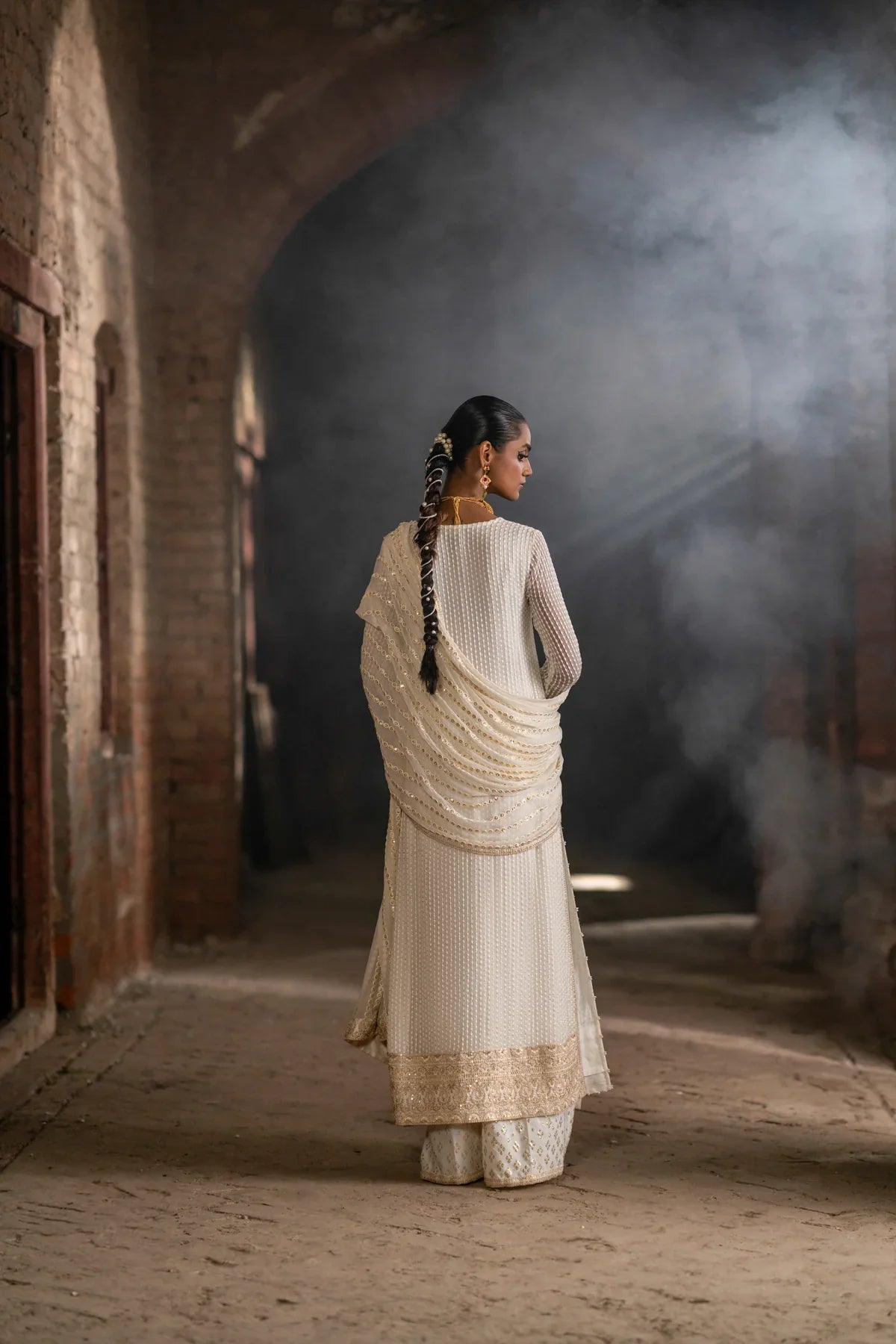 Erum Khan | Mannat Formals | Tabeer by Erum Khan - Designer Dress - Type: Ladies Clothes - Available at Libayah - 100% Original