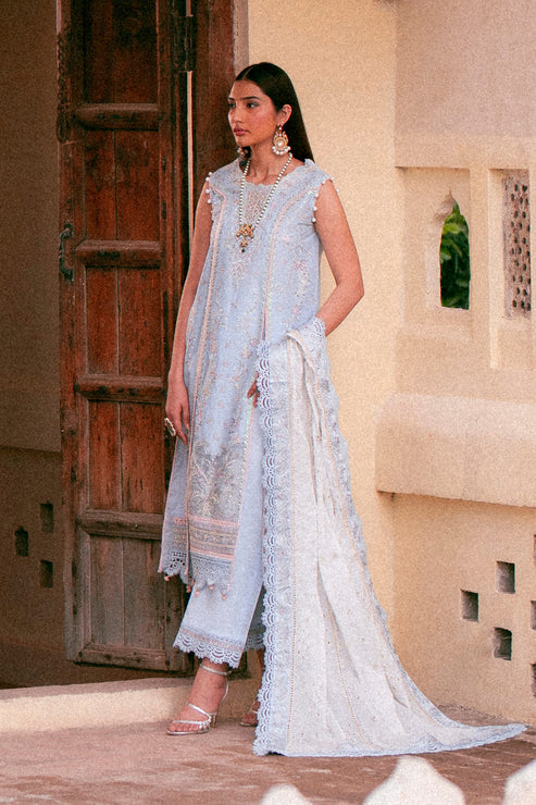 Zarposh | Sangat Lawn | Gulbadan by Zarposh - Designer Dress - Type: Ladies Clothes - Available at Libayah - 100% Original