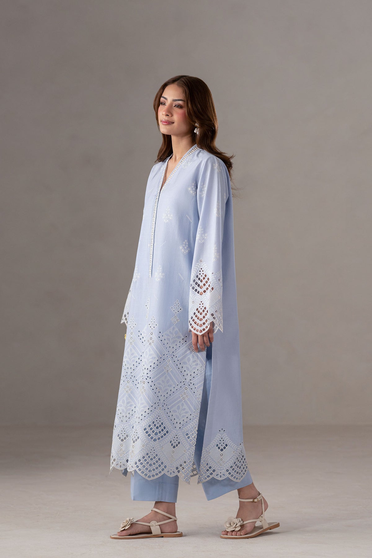 Akbar Aslam | Pret Lawn | Misty by Akbar Aslam - Designer Dress - Type: Ladies Clothes - Available at Libayah - 100% Original