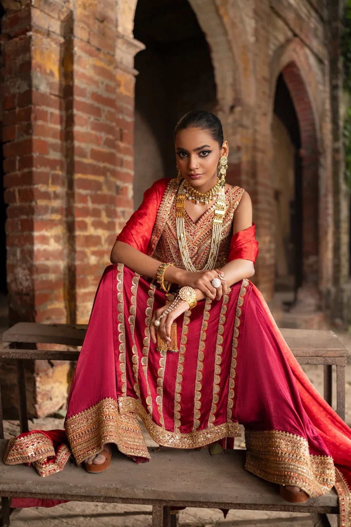 Erum Khan | Mannat Formals | Sohni by Erum Khan - Designer Dress - Type: Ladies Clothes - Available at Libayah - 100% Original