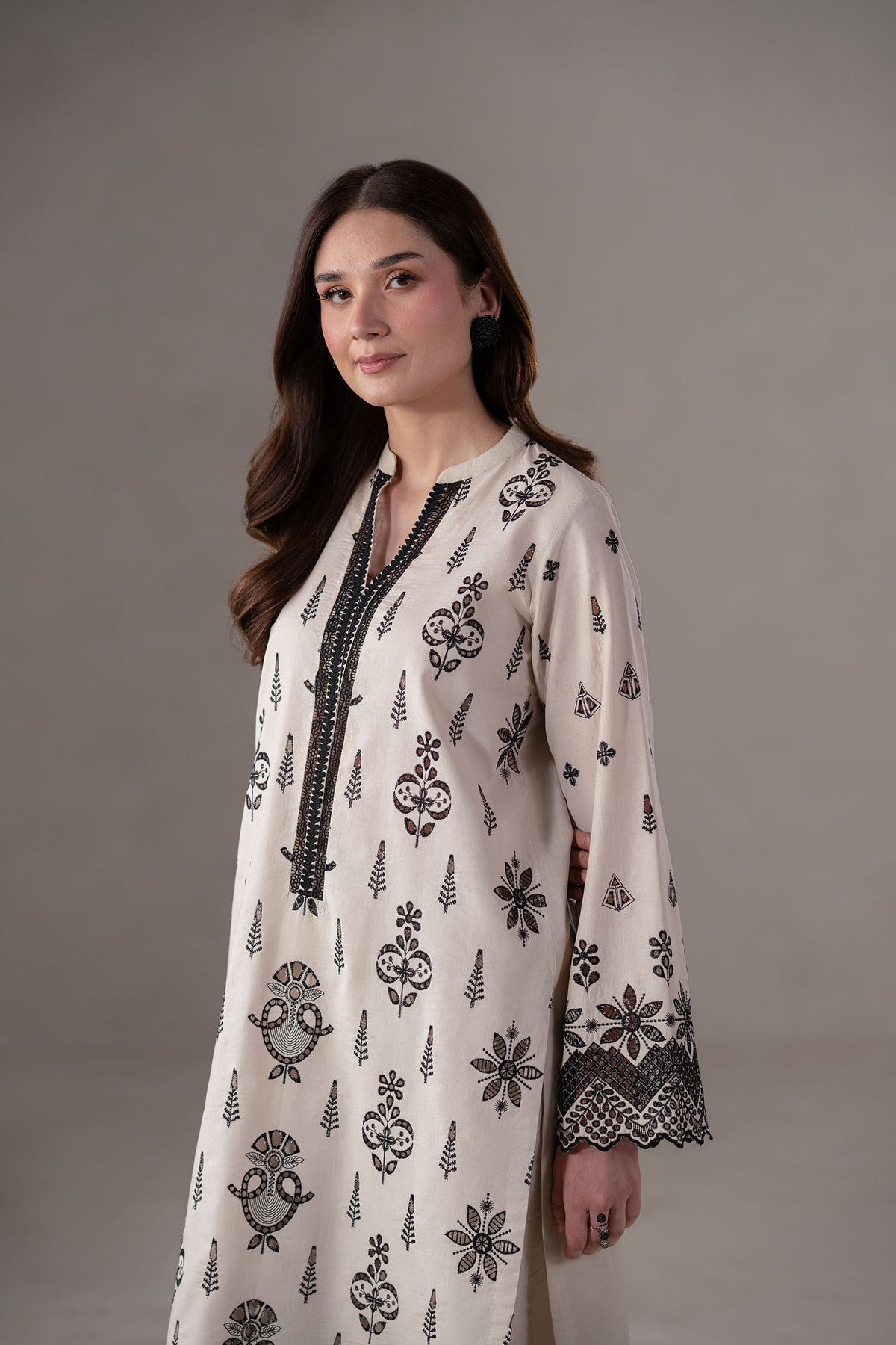 Akbar Aslam | Pret Lawn | Slate by Akbar Aslam - Designer Dress - Type: Ladies Clothes - Available at Libayah - 100% Original