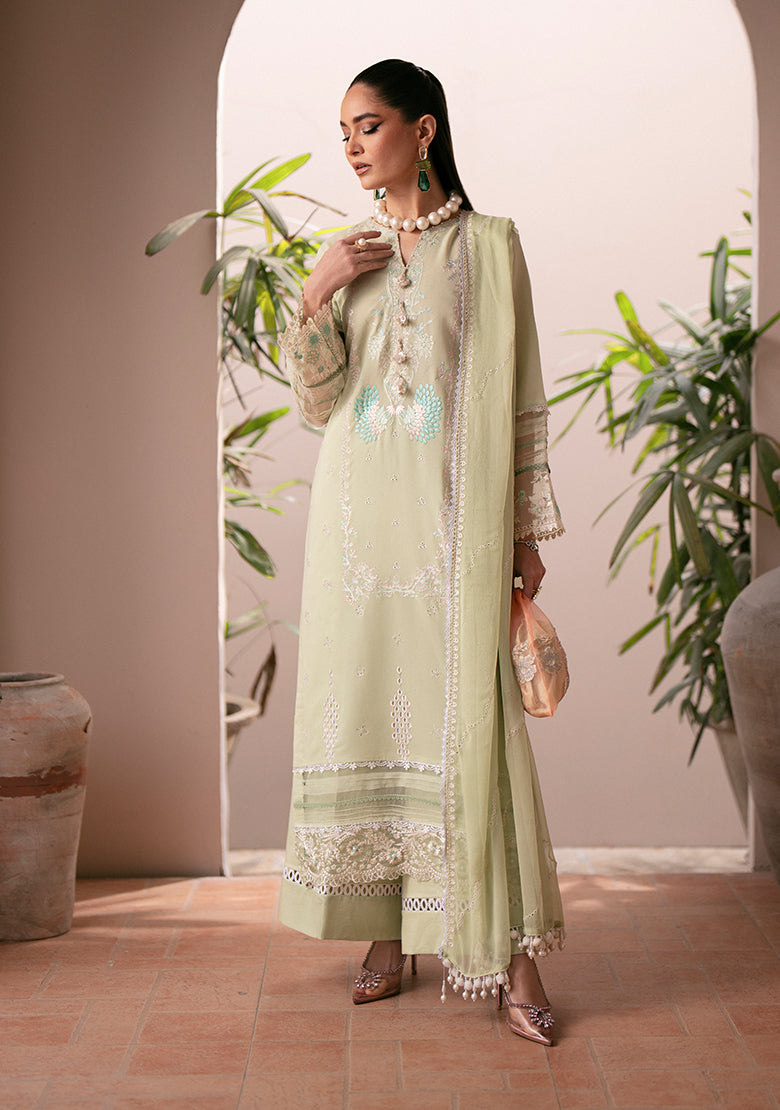 Lala | Veranda Swiss Lawn | Safa by Lala - Designer Dress - Type: Ladies Clothes - Available at Libayah - 100% Original