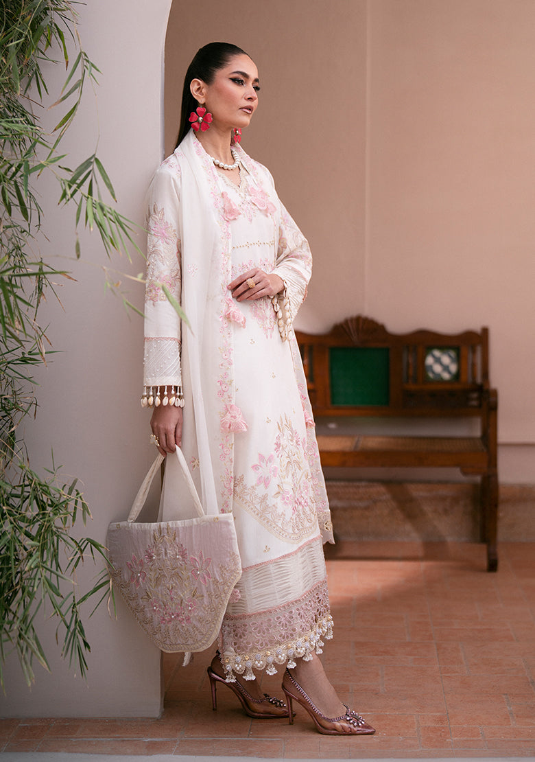 Lala | Veranda Swiss Lawn | Reem by Lala - Designer Dress - Type: Ladies Clothes - Available at Libayah - 100% Original