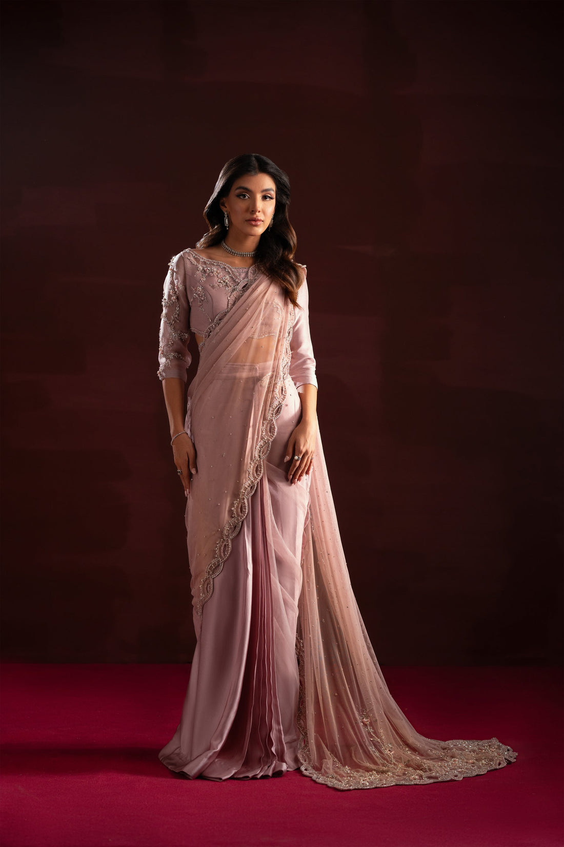 Ayesha and Usman | Celestial Night | Frida by Ayesha and Usman - Designer Dress - Type: Ladies Clothes - Available at Libayah - 100% Original