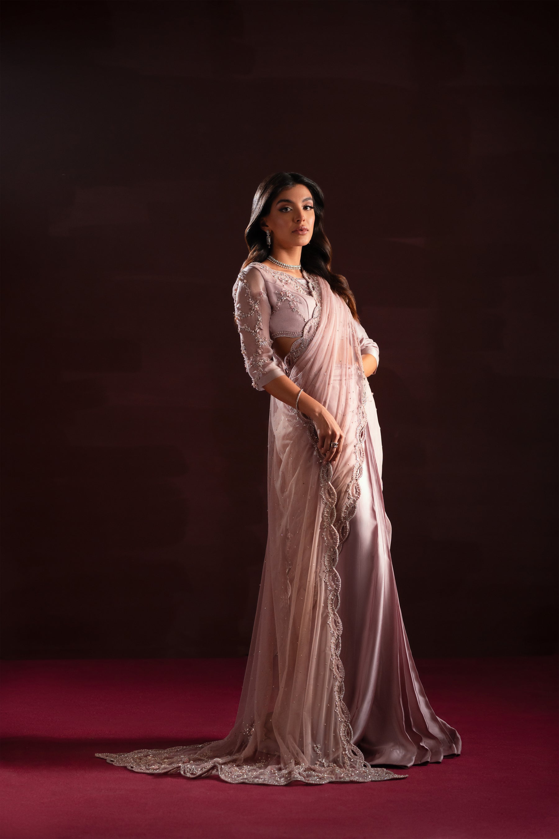 Ayesha and Usman | Celestial Night | Frida by Ayesha and Usman - Designer Dress - Type: Ladies Clothes - Available at Libayah - 100% Original