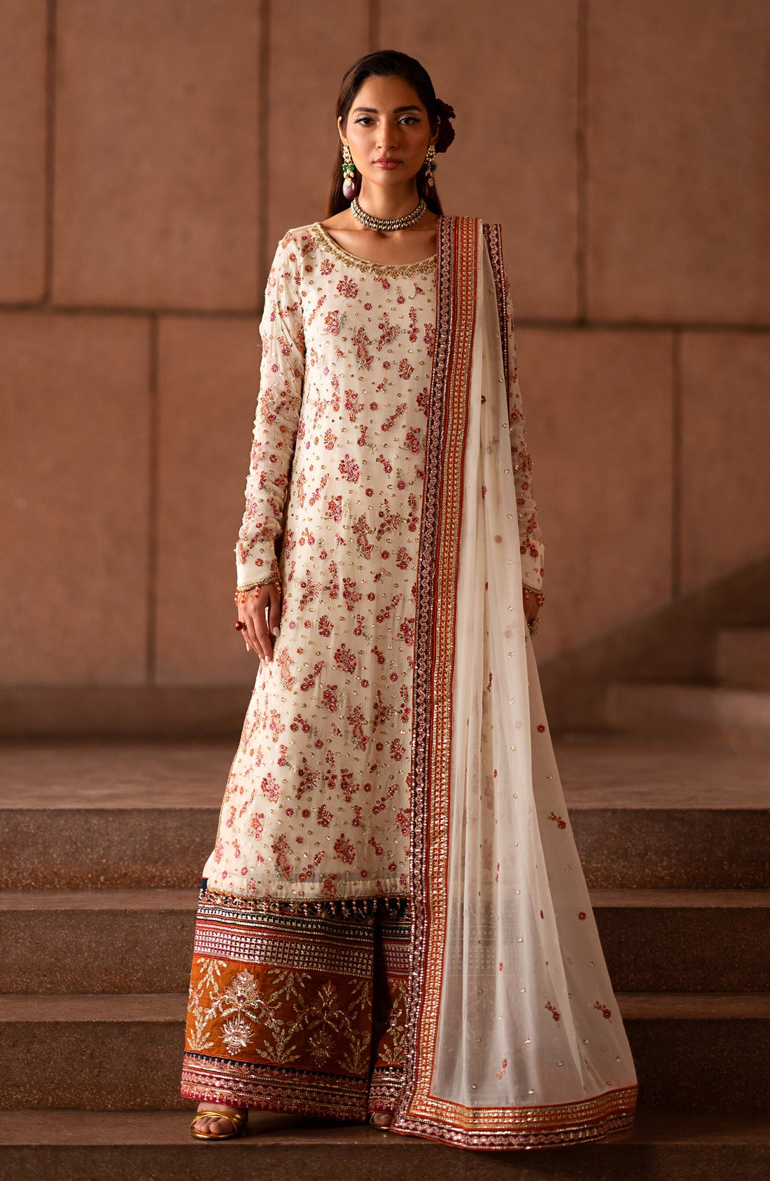 Emaan Adeel | Casabella Wedding Formals | CLOVERA by Emaan Adeel - Designer Dress - Type: Ladies Clothes - Available at Libayah - 100% Original