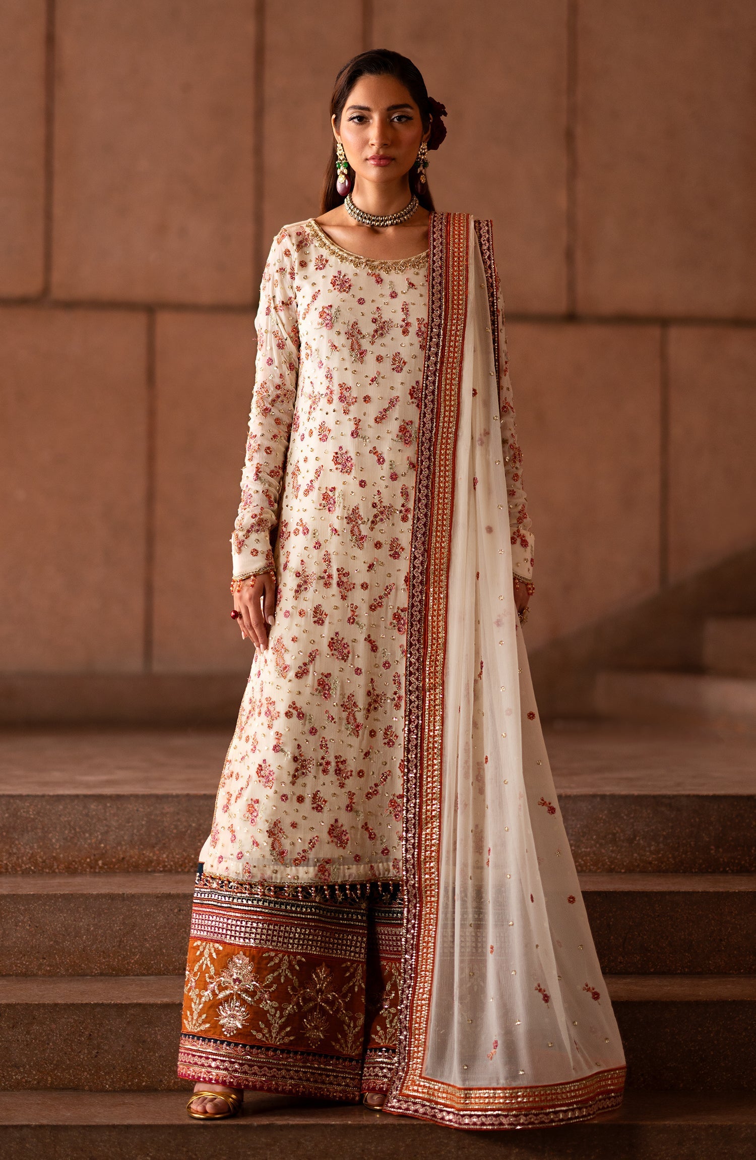 Emaan Adeel | Casabella Wedding Formals | CLOVERA by Emaan Adeel - Designer Dress - Type: Ladies Clothes - Available at Libayah - 100% Original