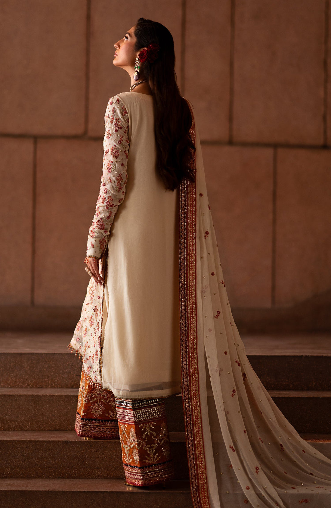 Emaan Adeel | Casabella Wedding Formals | CLOVERA by Emaan Adeel - Designer Dress - Type: Ladies Clothes - Available at Libayah - 100% Original