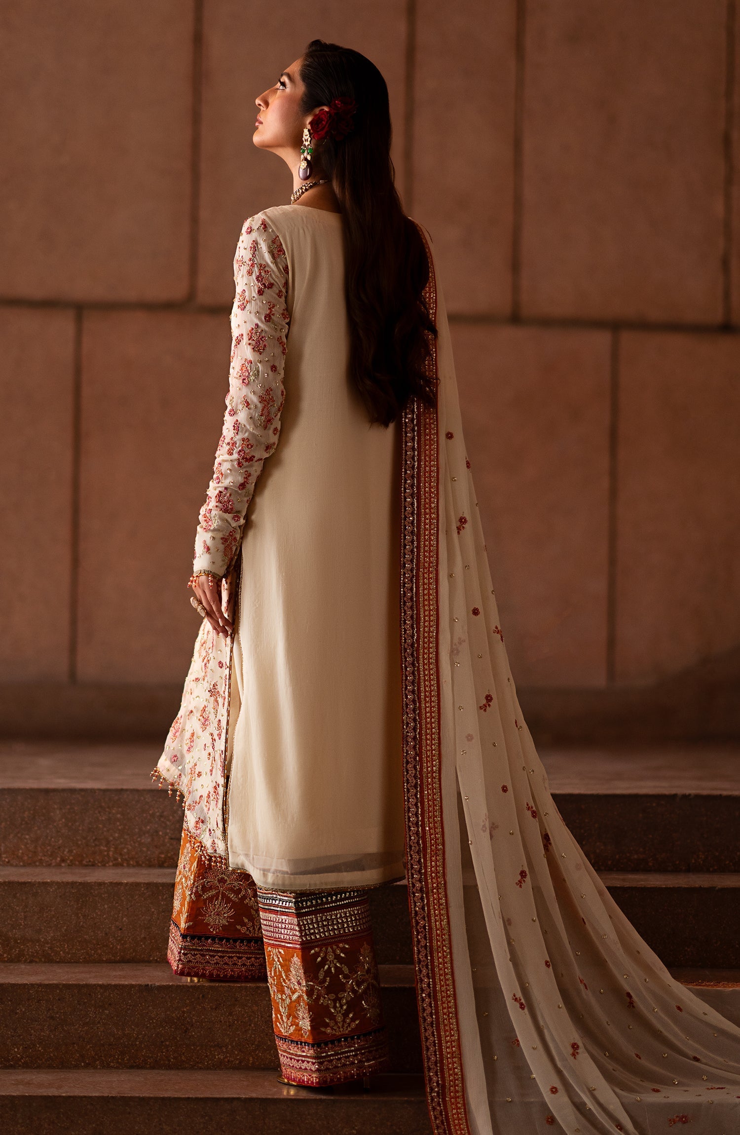 Emaan Adeel | Casabella Wedding Formals | CLOVERA by Emaan Adeel - Designer Dress - Type: Ladies Clothes - Available at Libayah - 100% Original