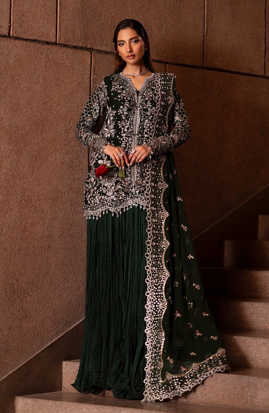 Emaan Adeel | Casabella Wedding Formals | ARISTA by Emaan Adeel - Designer Dress - Type: Ladies Clothes - Available at Libayah - 100% Original