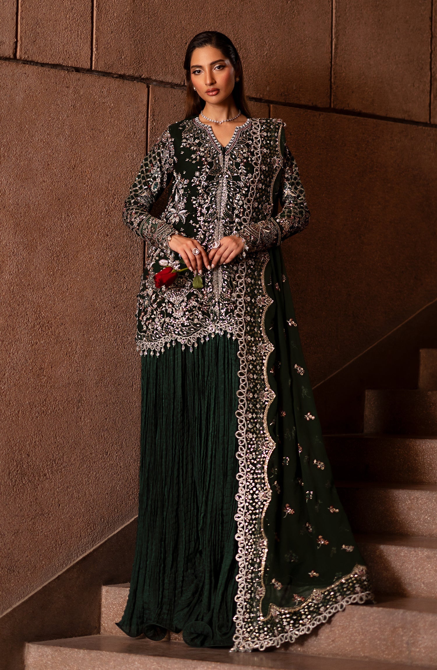 Emaan Adeel | Casabella Wedding Formals | ARISTA by Emaan Adeel - Designer Dress - Type: Ladies Clothes - Available at Libayah - 100% Original