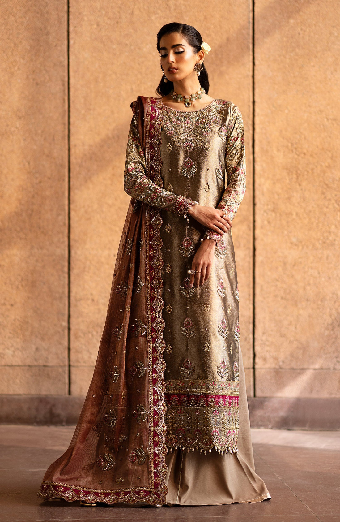 Emaan Adeel | Casabella Wedding Formals | FELISA by Emaan Adeel - Designer Dress - Type: Ladies Clothes - Available at Libayah - 100% Original