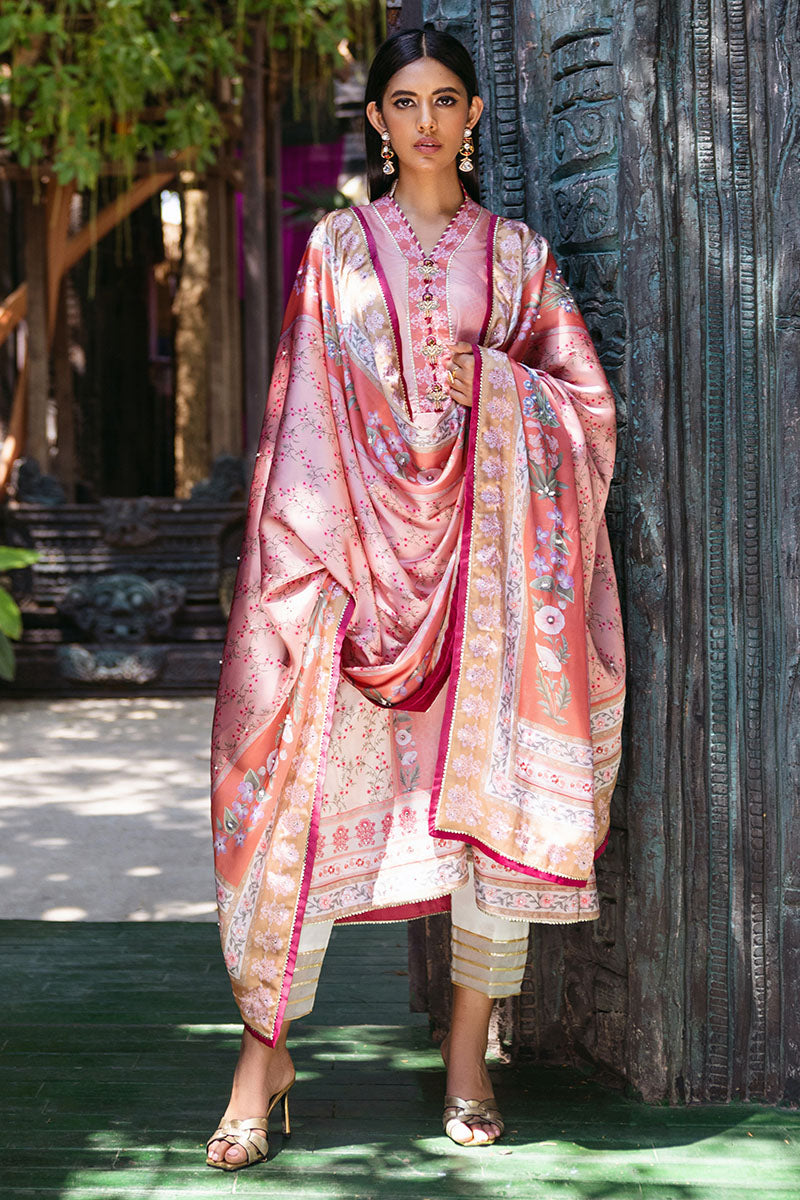 Mushq | Nirvana Silk Edit |  Roseate by Mushq - Designer Dress - Type: Ladies Clothes - Available at Libayah - 100% Original